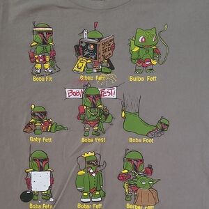 Star Wars Boba Fett Character T-Shirt Misses L